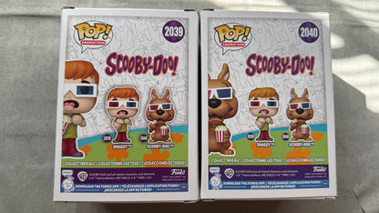 Scooby-Doo & Shaggy Popcorn Funko Pop! Vinyl Figure #2039 #2040