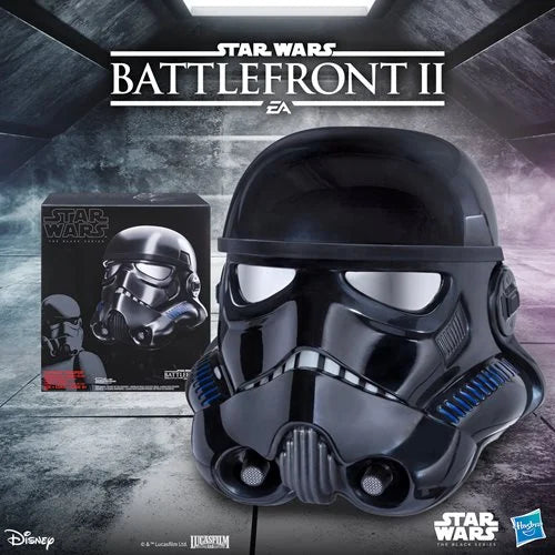 Star Wars The Black Series Shadow Trooper Electronic Voice-Changer Helmet Prop