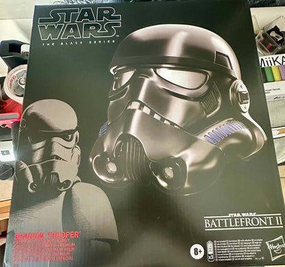 Star Wars The Black Series Shadow Trooper Electronic Voice-Changer Helmet Prop