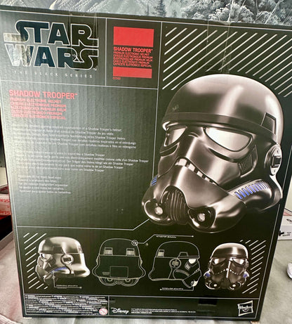 Star Wars The Black Series Shadow Trooper Electronic Voice-Changer Helmet Prop
