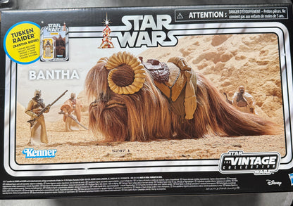 Star Wars The Vintage Collection Bantha & Tusken Raider Hasbro 3.75in NIB
