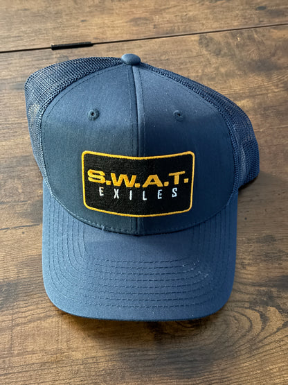 Swat Exiles Trucker Hat New Tv Show Commermorative Memorabilia RARE FIND