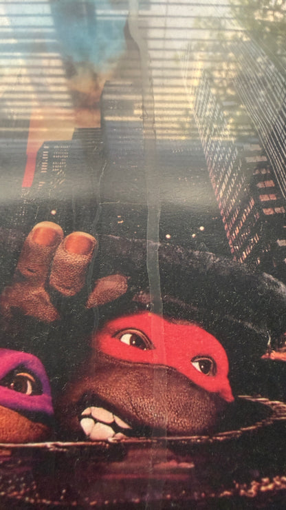 TMNT Teenage Mutant Ninja Turtles 1990 Movie Poster Print Framed 12x18
