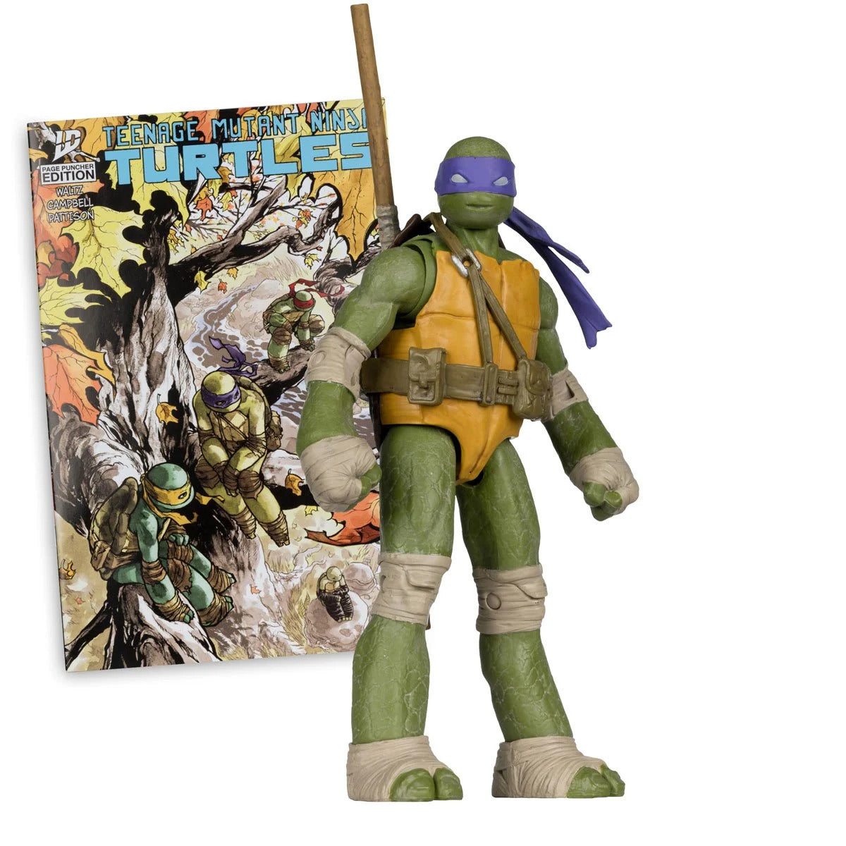 Teenage Mutant Ninja Turtles Page Punchers Figures McFarlane Toys Complete Set