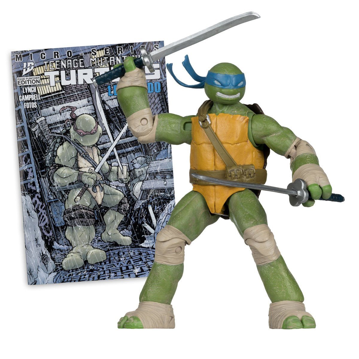 Teenage Mutant Ninja Turtles Page Punchers Figures McFarlane Toys Complete Set