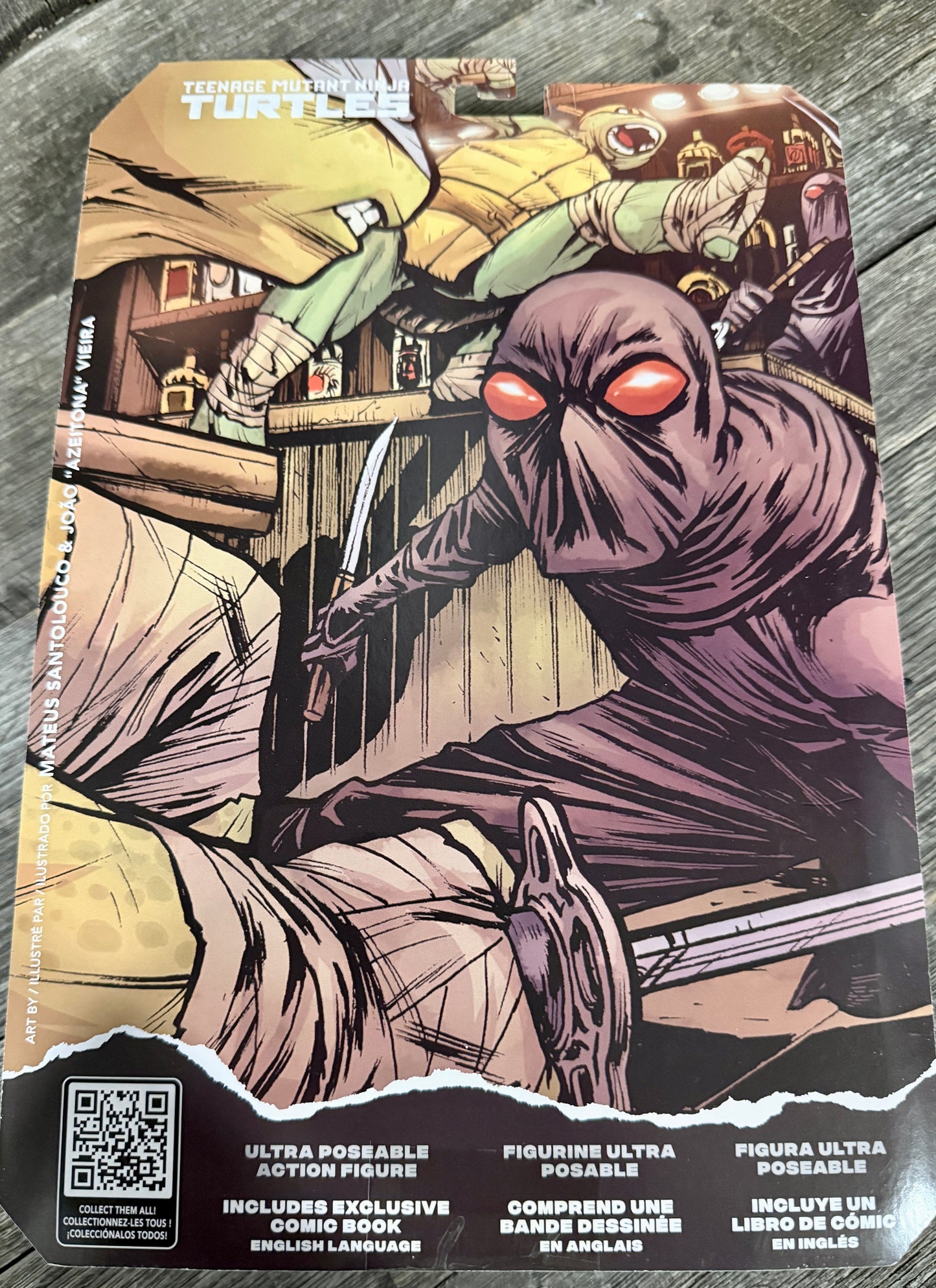 Teenage Mutant Ninja Turtles Page Punchers FOOT SOLDIER Figure TMNT McFarlane