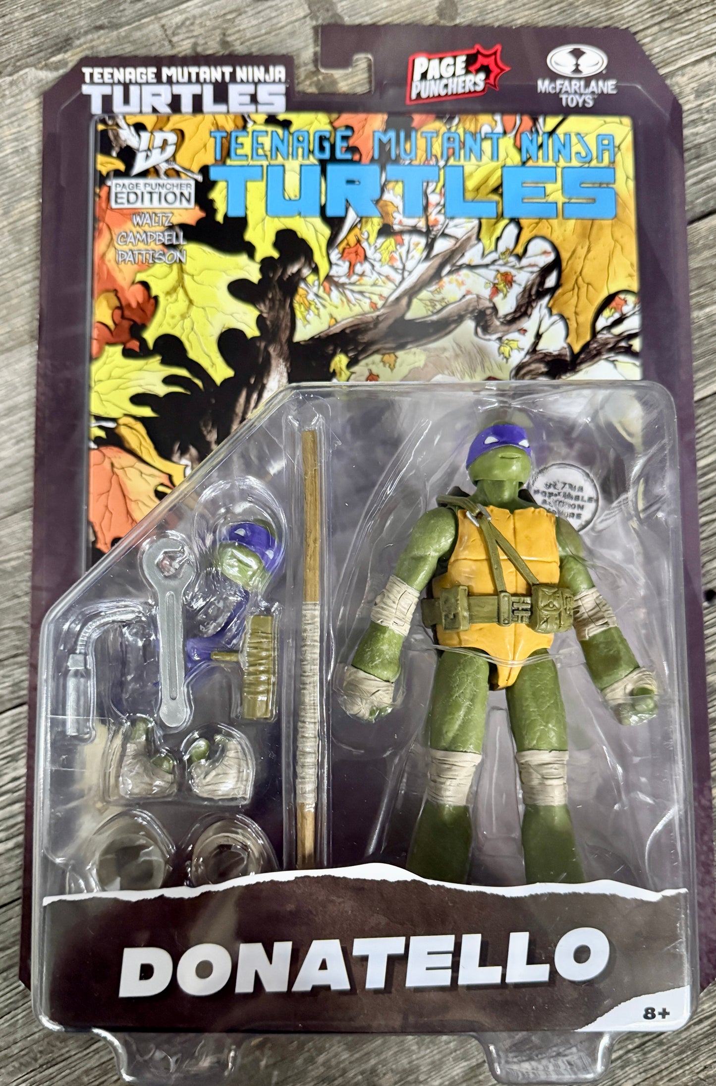 Teenage Mutant Ninja Turtles Micro Series Donatello Page Puncher Edition TMNT