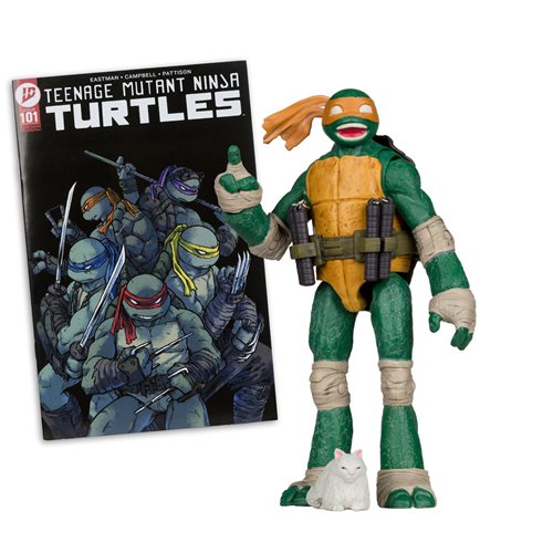McFarlane TMNT Page Punchers Michelangelo Wave 2 | 5" Figure & Comic NEW SEALED