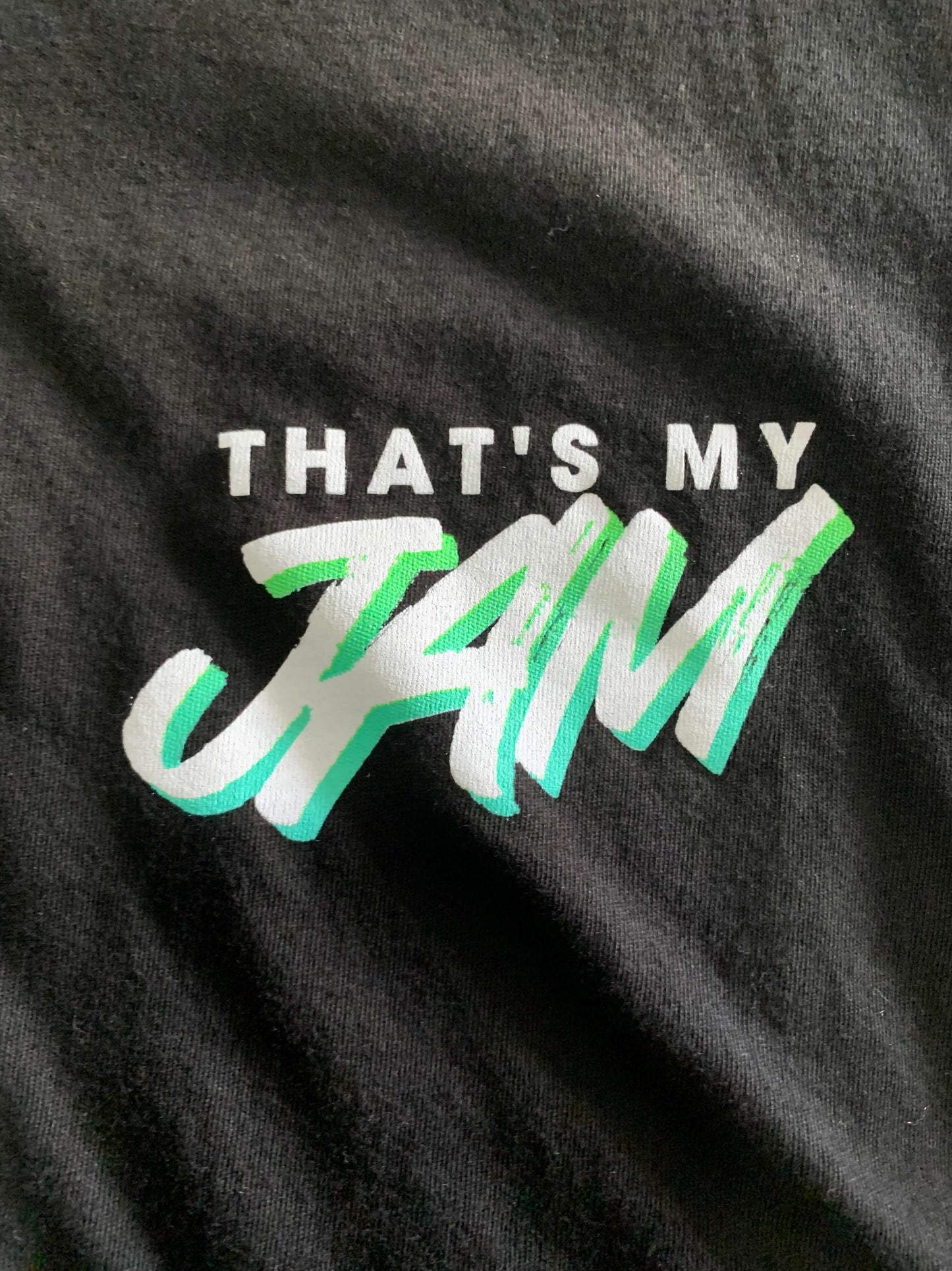 That's My Jam T-Shirt NBC jimmy fallon tv short sleeve crew neck cotton unisex