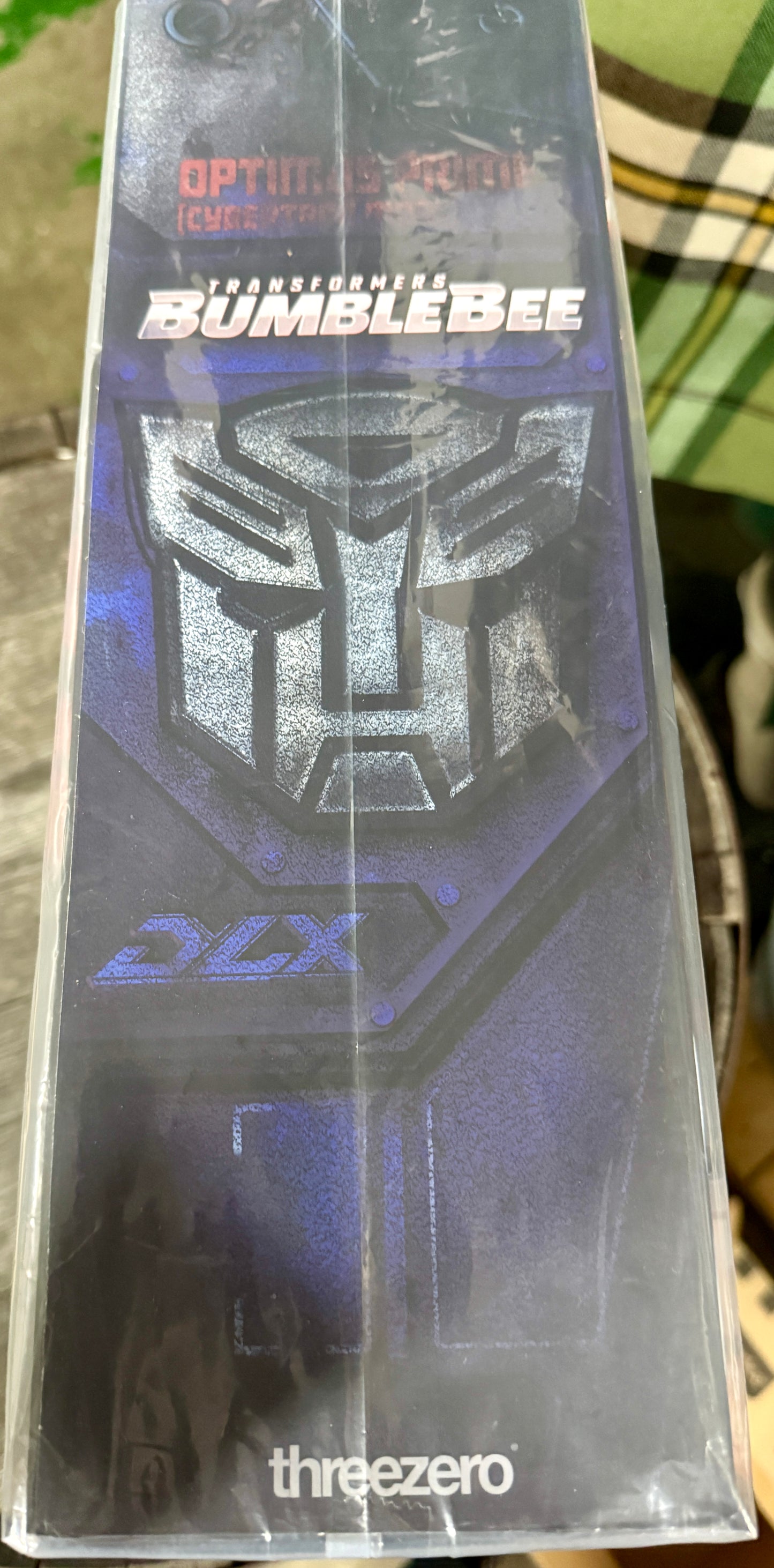 Threezero Transformers: Bumblebee Optimus Prime Cybertron Mode DLX Action Figure