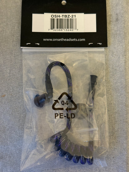 Tubeez Black Panthers Purple Headset Surveillance Filmsets OnSet Headsets