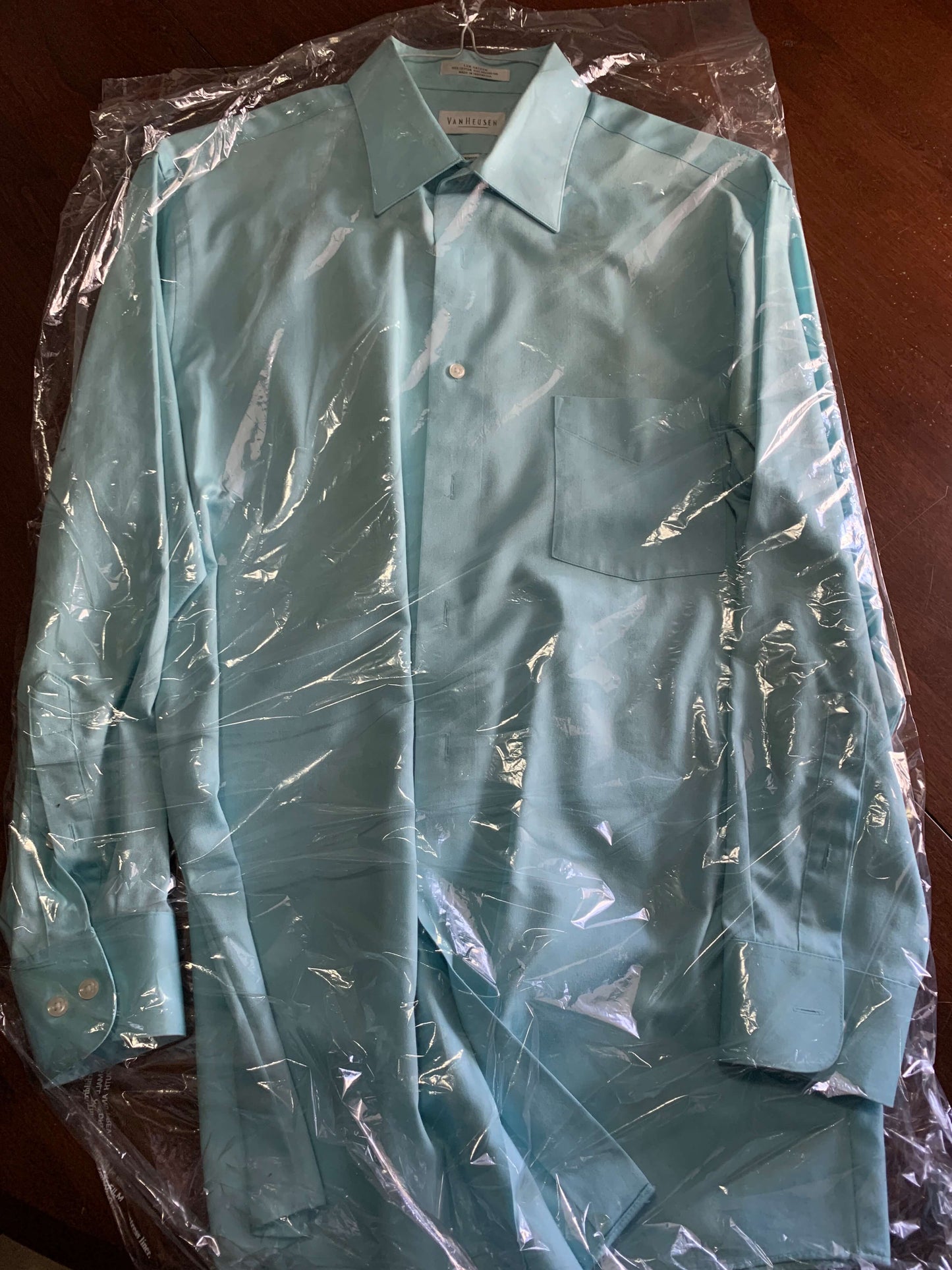 Dress Shirt Button-Down Formal Long Sleeve Collared Poplin (Check Descriptions)