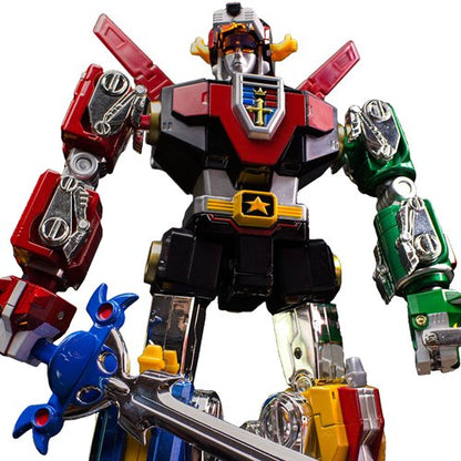 Toynami Voltron 40th Anniversary Set with Light up Sound Base Figure + Free Bitty Pop Funko