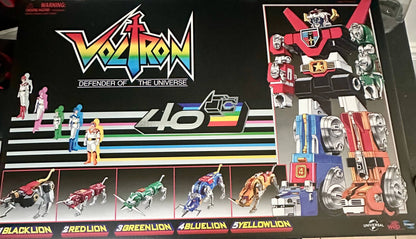 Voltron Defender of the Universe 40th Anniversary Diecast Figure Toynami IN USA