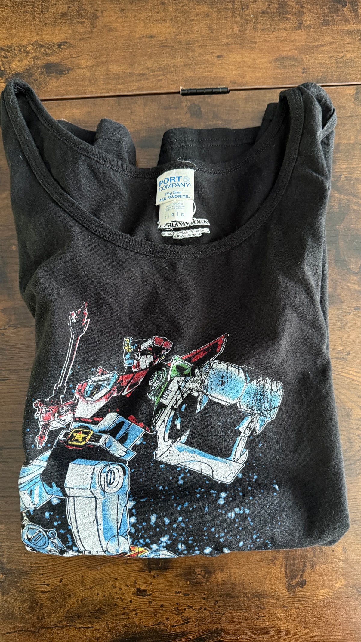 Marvel Deadpool Thor Voltron Men's Large Graphic Tank Top Shirt Lot of 3 Black