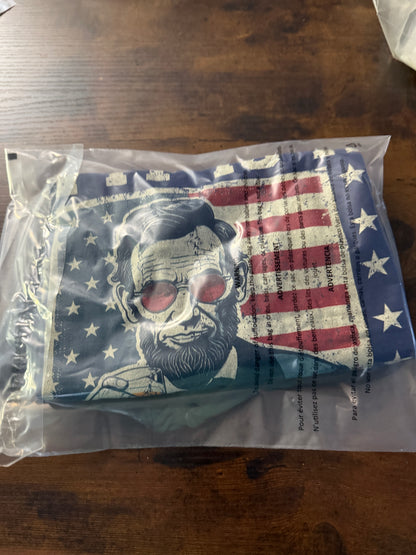 WTF Is A Kilometer Abe Lincoln July 4th Funny Patriotic Tank Top