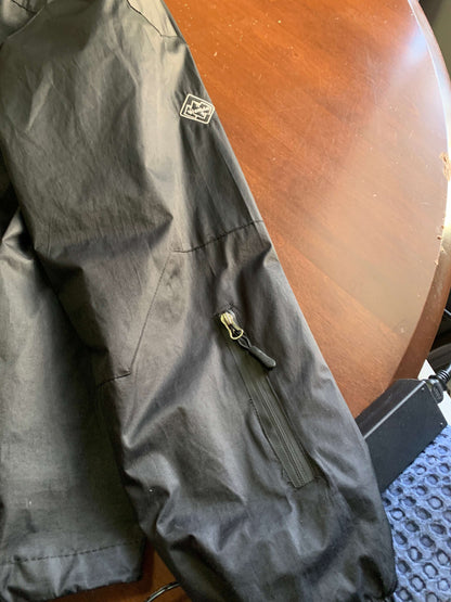 WantDo Insulated, Water Resistant Rain Jacket/Wind Breaker  (Black, Men, L)