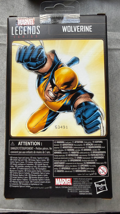 Marvel Legends Wolverine Astonishing X-Men 85th Anniversary 6-Inch Figure Hasbro