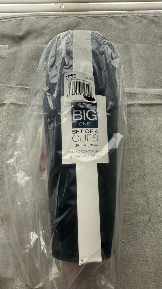 Kohl's The Big One Set Of 4 Cups